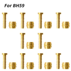 MUQZI 10 세트 자전거 브레이크 올리브 BH90 SRAM MAGURA TEKTRO 인서트 니들 유압 디스크 호스 커넥터, 04 For BH59