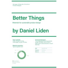 (영문도서) Better Things: Materials for Sustainable Product Design Paperback, Laurence King, English, 9781529419689