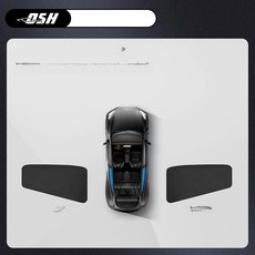 NOVA 모델y썬쉐이드 선쉐이드 썬루프 자외선 차단 Y, 1개, 3 뒤유리 2장