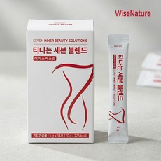 티나는 세븐 블렌드 히비스커스맛 히비스커스분말 붓기차, 6개