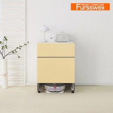 퍼스웰 로봇청소기 수납장 로보락 수납장.서랍형.광폭(HA_110), 어프리콧