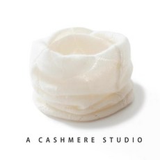 겨울 니트 넥 워머 방한 폴라 목도리 두꺼운 목 보호, 화이트