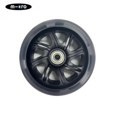 마이크로킥보드 led 맥시 윈드밀 아시안핏 색상선택 에코색상선택 디럭스 바퀴 벨록시, 1개, 맥시 프로 LED 앞바퀴 단품