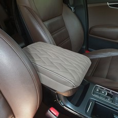 아이빌 코나 자동차 콘솔쿠션 마스타 팔걸이쿠션 차량용쿠션, 웜그레이, 1개