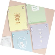 알림장공책 초등 제본 3-6알림장 노트, 랜덤 1권