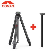 코만 COMAN ZERO 제로 F38 카메라 삼각대 스마트폰 미러리스 DSLR, 1개