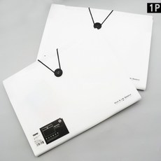 인덱스 파일 포켓 화일 서류 정리 보관 홀더-흰색, 본상품, 상세페이지 참조, 1개