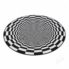 라움샵 3D 트릭매트 홀인 100cm 깔개