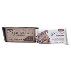 gomacro 蛋白棒 花生醬巧克力豆餅乾口味, 12入, 1盒