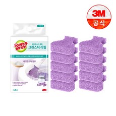 [3M]크린스틱 베이킹소다 변기청소 리필10입, 10개
