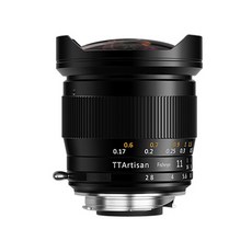 티티아티산 11mm F2.8 라이카 M마운트 어안렌즈 블랙