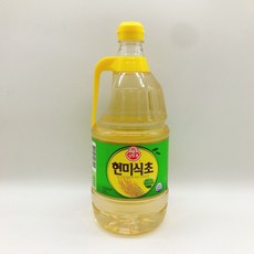 오뚜기 현미식초 1.8L 100%발효식초 업소용 박스 선택가능