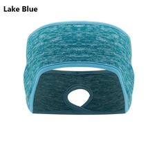 테니스 야외 스포츠 머리 스카프 헤어 러닝 스웨트 밴드 요가 머리띠 탄성, 14. lake blue, 1개