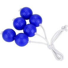 토스 볼라스 일상생활 풍요롭게 하는 3쌍 2색 사다리 교육용 도구 골프 공 세트 실내외용파랑