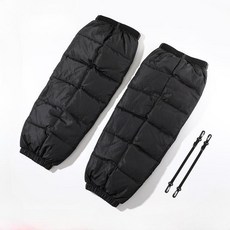 오토바이 무릎 방한대 덕다운 오리털 다리 워머 보호대 방수 토시, HL