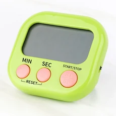 새로운 타이머 짐 키친 알림 전자 디지털 스톱워치 대형 화면, 01  Grass gre
