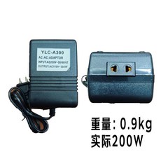 家用小型變壓器220V轉110電源電壓轉換器臺灣升壓110V轉220V, 1個, A300W 中國大陸用進口電器:1