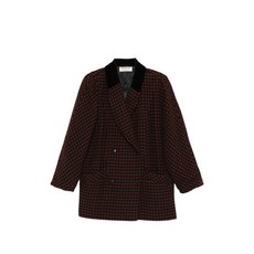 안젤로 빈티지 컬트 중고 1980's 하운즈투스 더블 브레스티드 코트