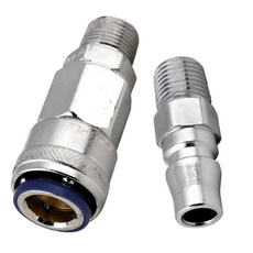 믿을수있는 국산 자동에어카플러 OSM20 + PM20 세트 PT1/4 임팩 타카 콤프레샤부속