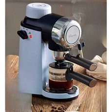 커피내리는기계 핸드드립머신 추출기 커피 머신 핸드, 상세페이지 참고, 블루+그라인더+커피콩+라떼 아트 세트