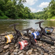 K30006A YF200 낚시릴 원줄 포함 입문자용 저가형 스피닝릴 바다 민물 겸용, YF200-골드