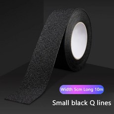 일반 임계 스트립 문짝 미끄럼 방지 긁힘 후면 트렁크 바디 충돌 보호 스티커, bla 5CMx10M