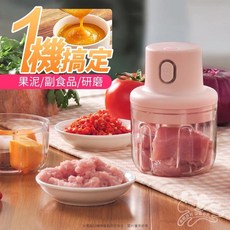 伍洋 多功能料理絞碎機 100ml 無線USB充電