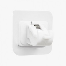 벽 홀더 받침대 커텐 봉 후크 걸이 고리 클립 커튼, 상세페이지 참조, 1개