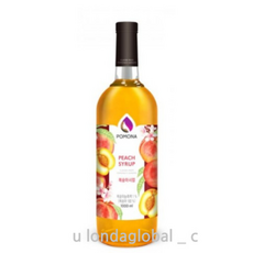 포모나 복숭아 시럽 아이스티 에이드 카페재료, 1L, 1개