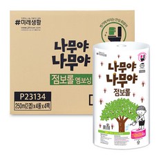 잘풀리는집 나무야나무야 점보롤 250m(2겹) 4롤 2겹, 250m, 1개, 16롤