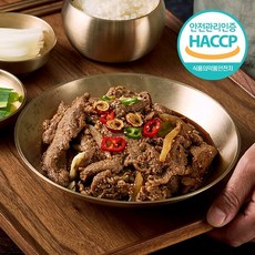 [웰굿][HACCP] 순창 명품 담백한 갈비맛 불고기 600g(300gX2팩), 2개, 300g