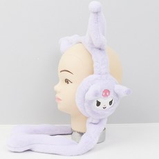 산리오 귀쫑끗 여아 캐릭터 귀마개 방한용품