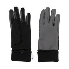 레인스 로고 태그 투톤 패널 장갑