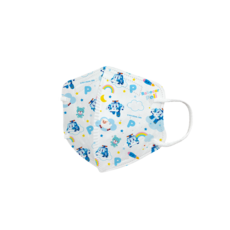 救援小英雄 Robocar Poli 兒童卡通口罩 親膚透氣 防塵