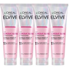로레알 엘비브 글리콜릭 글로스 컨디셔너, 4개, 150ml