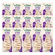 cj 더 건강한 닭가슴살 통살구이페퍼, 100g, 15개