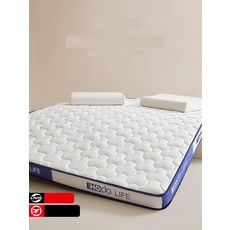 단단한 메모리폼토퍼 바닥용 슈퍼싱글 매트리스, 2. 화이트그레이 6cm, 80x190cm