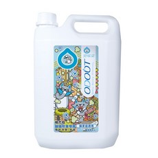 ODOUT 臭味滾 貓貓除臭噴霧 500ml 1000ml 4000ml 貓家庭適用 強效消臭抑菌 無香精, 1個, 貓貓除臭噴霧4000ml(補充罐)