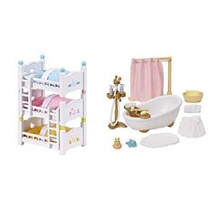 실바니안 패밀리 가구 삼층침대 미니어처, 1개