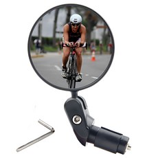 자전거 거울 사이드미러 백미러 후사경 MTB 로드 픽시, 1개