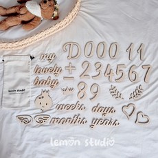 아기 우드토퍼세트 50일 셀프촬영 셀프촬영소품 성장사진 우드토퍼, 아기뱀띠세트, 1개