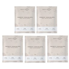 Body Goals 多效乳清蛋白飲 隨手包 法式可可口味，健身蛋白飲品，美味可口，方便攜帶，隨時補充蛋白質, 31g, 5個