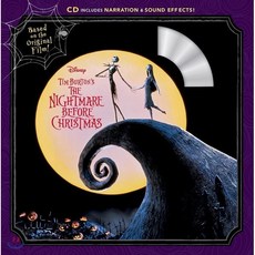 Tim Burton's: The Nightmare Before Christmas Book & CD [With Audio CD], Disney Press
