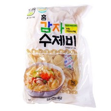 쫄깃하고 부드러운 감자수제비 1kg 수입식품 수입식자재 수입식재료 수입식료품 그로서리