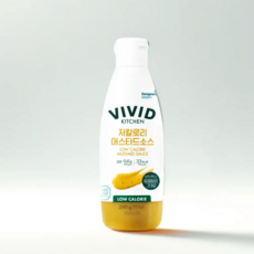 비비드키친 비비드소스 저칼로리 머스타드, 280g, 1개