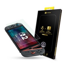 HODA Nintendo Switch 2 防反光濾藍光鋼化玻璃保護貼 全覆蓋, 1套