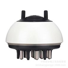 頭皮按摩器 彈力滾珠 頭療神器, 1個, 白色