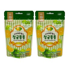 마이 제주 젤리 청귤통통 2봉지 기념품 여행선물 과즙젤리, 40g, 2개