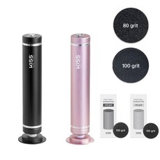 키스뉴욕 원케어 파워 풋 드릴 기획 세트, 1개, 블랙+샌딩패드세트