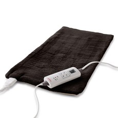 美國 Sunbeam 瞬熱保暖墊/熱敷墊-核桃色，快速加熱，多段溫控，舒緩疲勞, 30.5cm x 61cm